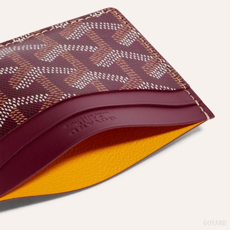 Porta Tarjeta Goyard SAINT-SULPICE CARD WALLET Burdeos | GY-ONJ1351