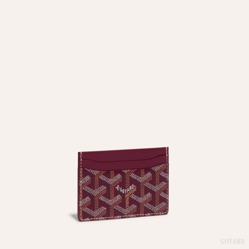 Porta Tarjeta Goyard SAINT-SULPICE CARD WALLET Burdeos | GY-ONJ1351