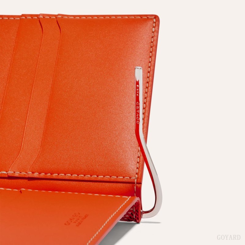 Porta Tarjeta Goyard SAINT-THOMAS BILL FOLD Naranjas | GY-XEF5401