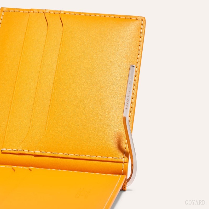 Porta Tarjeta Goyard SAINT-THOMAS BILL FOLD Amarillo | GY-XVP5304