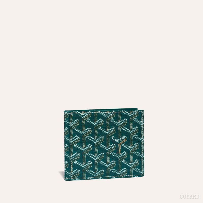 Porta Tarjeta Goyard SAINT-THOMAS BILL FOLD Verde | GY-QJM0636