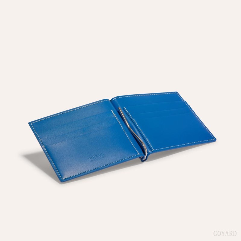 Porta Tarjeta Goyard SAINT-THOMAS BILL FOLD Azules | GY-CJZ3840