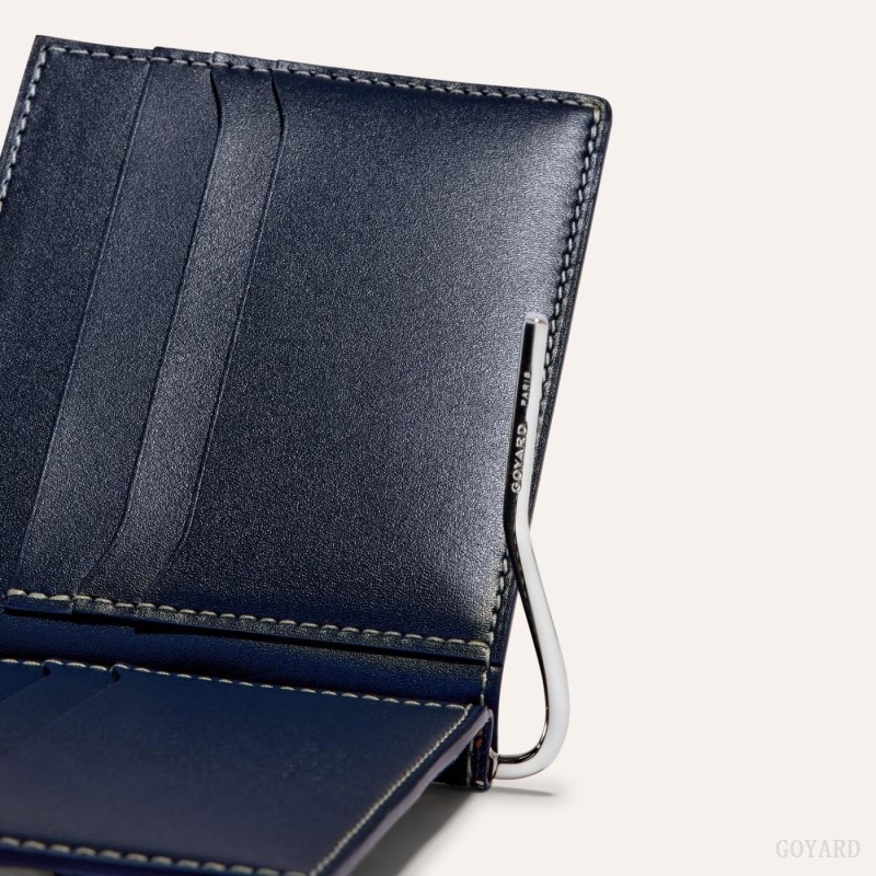 Porta Tarjeta Goyard SAINT-THOMAS BILL FOLD Azul Marino Azules | GY-ALR3273