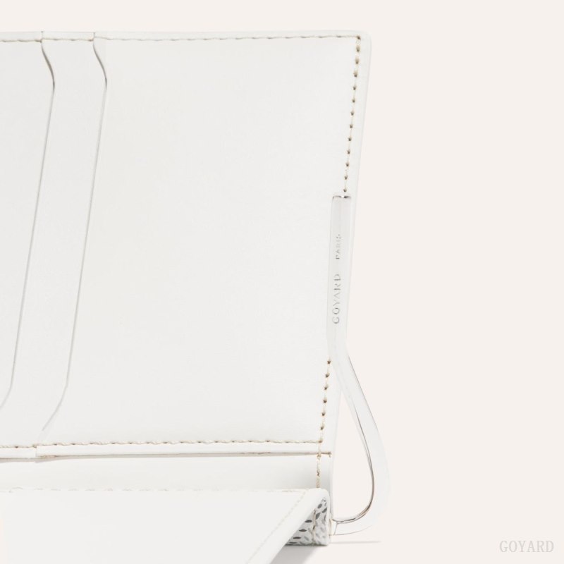 Porta Tarjeta Goyard SAINT-THOMAS BILL FOLD Blancas | GY-IJV6575