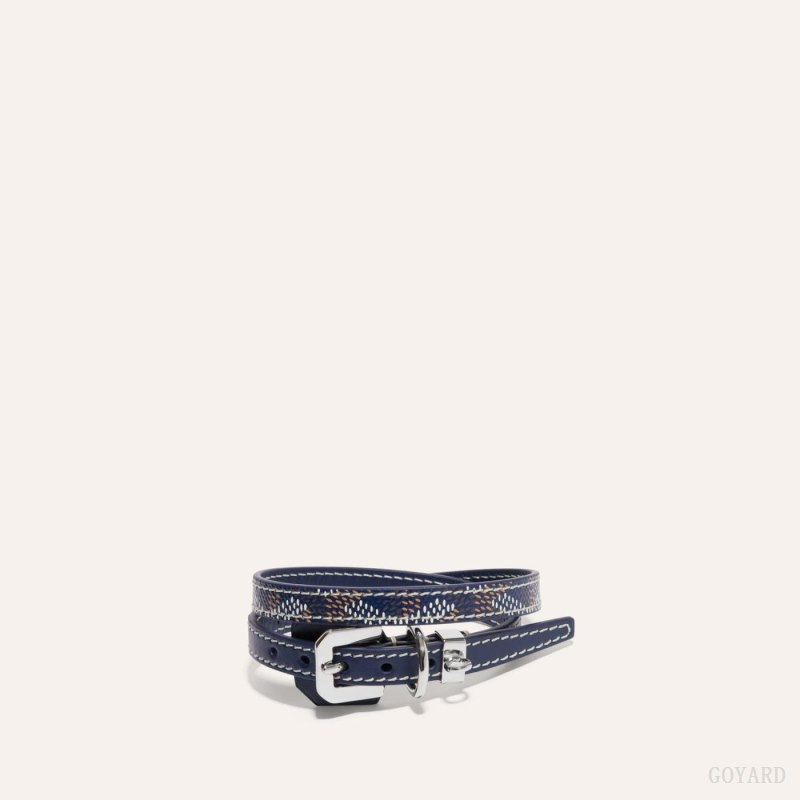 Pulseras Goyard EDMOND BRACELET Azul Marino Azules | GY-PDD0926