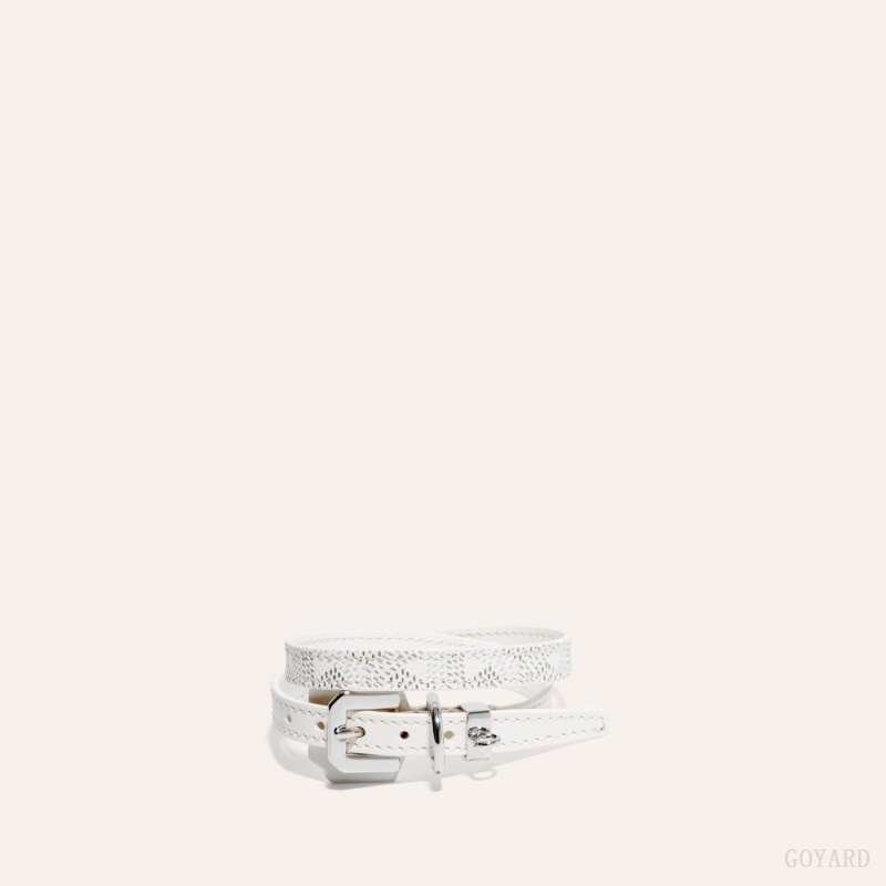 Pulseras Goyard EDMOND BRACELET Blancas | GY-WRK7621