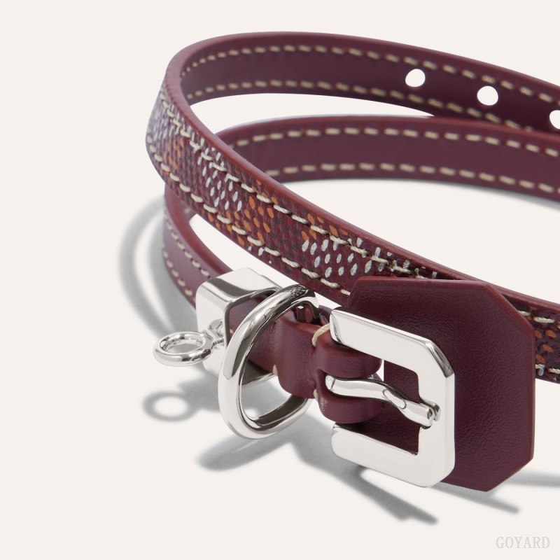 Pulseras Goyard EDMOND BRACELET Burdeos | GY-LLF4417