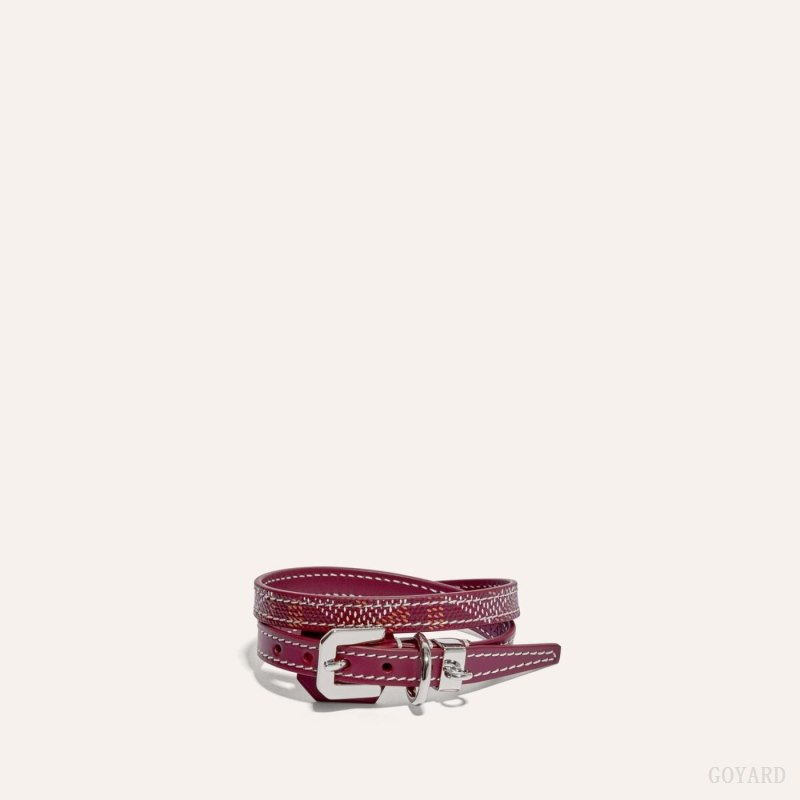 Pulseras Goyard EDMOND BRACELET Burdeos | GY-LLF4417