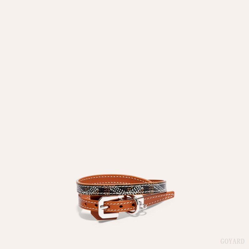Pulseras Goyard EDMOND BRACELET Negras Marrones | GY-IIP4751