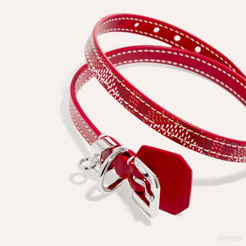 Pulseras Goyard EDMOND BRACELET Rojas | GY-GUQ8436