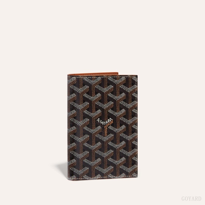 Titular Del Pasaporte Goyard GRENELLE PASSPORT COVER Negras Marrones | GY-EAH3504