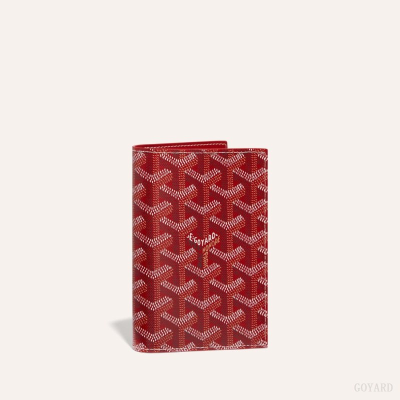 Titular Del Pasaporte Goyard GRENELLE PASSPORT COVER Rojas | GY-VYR1722