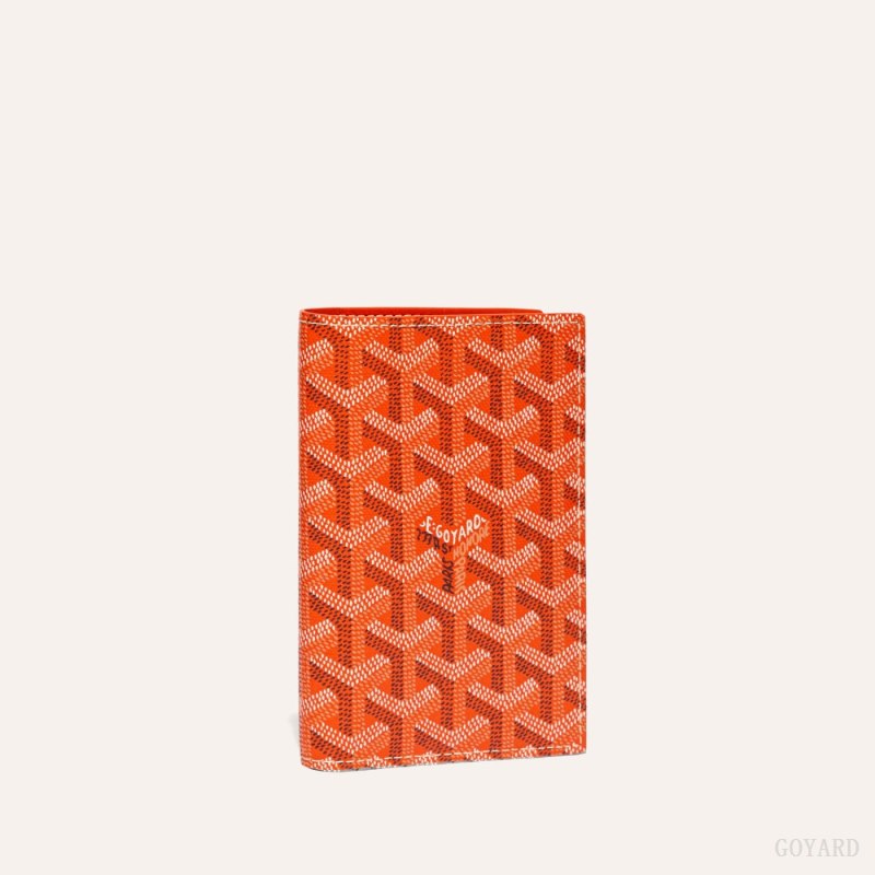 Titular Del Pasaporte Goyard GRENELLE PASSPORT COVER Naranjas | GY-VIG8521