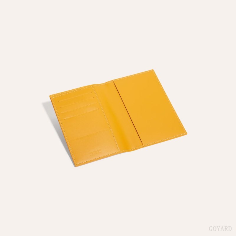 Titular Del Pasaporte Goyard GRENELLE PASSPORT COVER Amarillo | GY-ROP8915