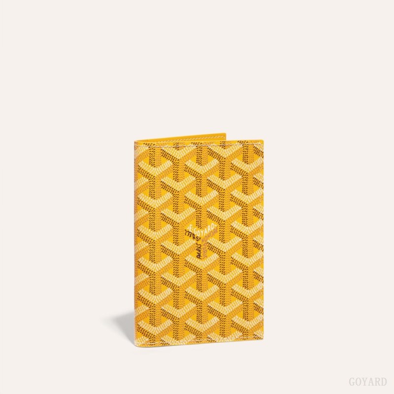 Titular Del Pasaporte Goyard GRENELLE PASSPORT COVER Amarillo | GY-ROP8915