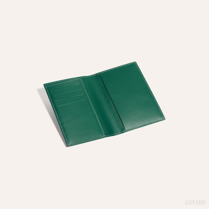 Titular Del Pasaporte Goyard GRENELLE PASSPORT COVER Verde | GY-VCS0158