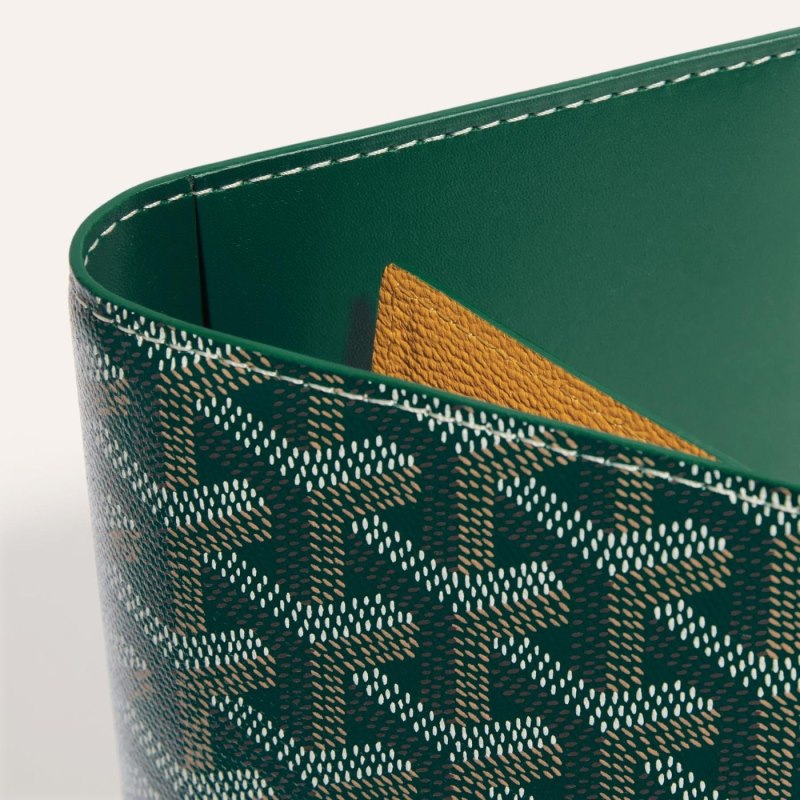 Titular Del Pasaporte Goyard GRENELLE PASSPORT COVER Verde | GY-VCS0158