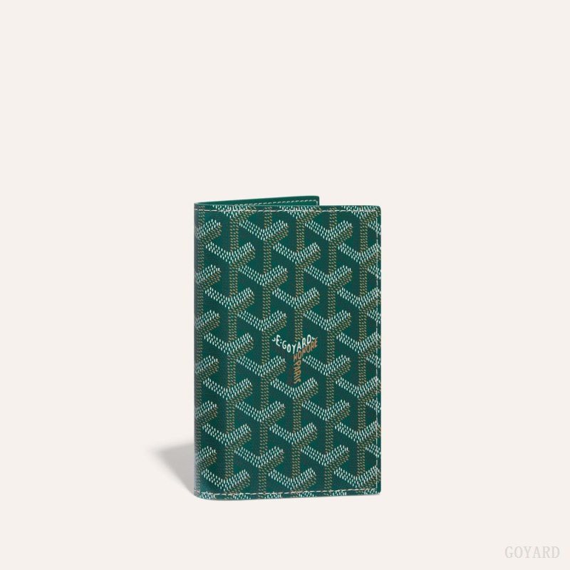 Titular Del Pasaporte Goyard GRENELLE PASSPORT COVER Verde | GY-VCS0158